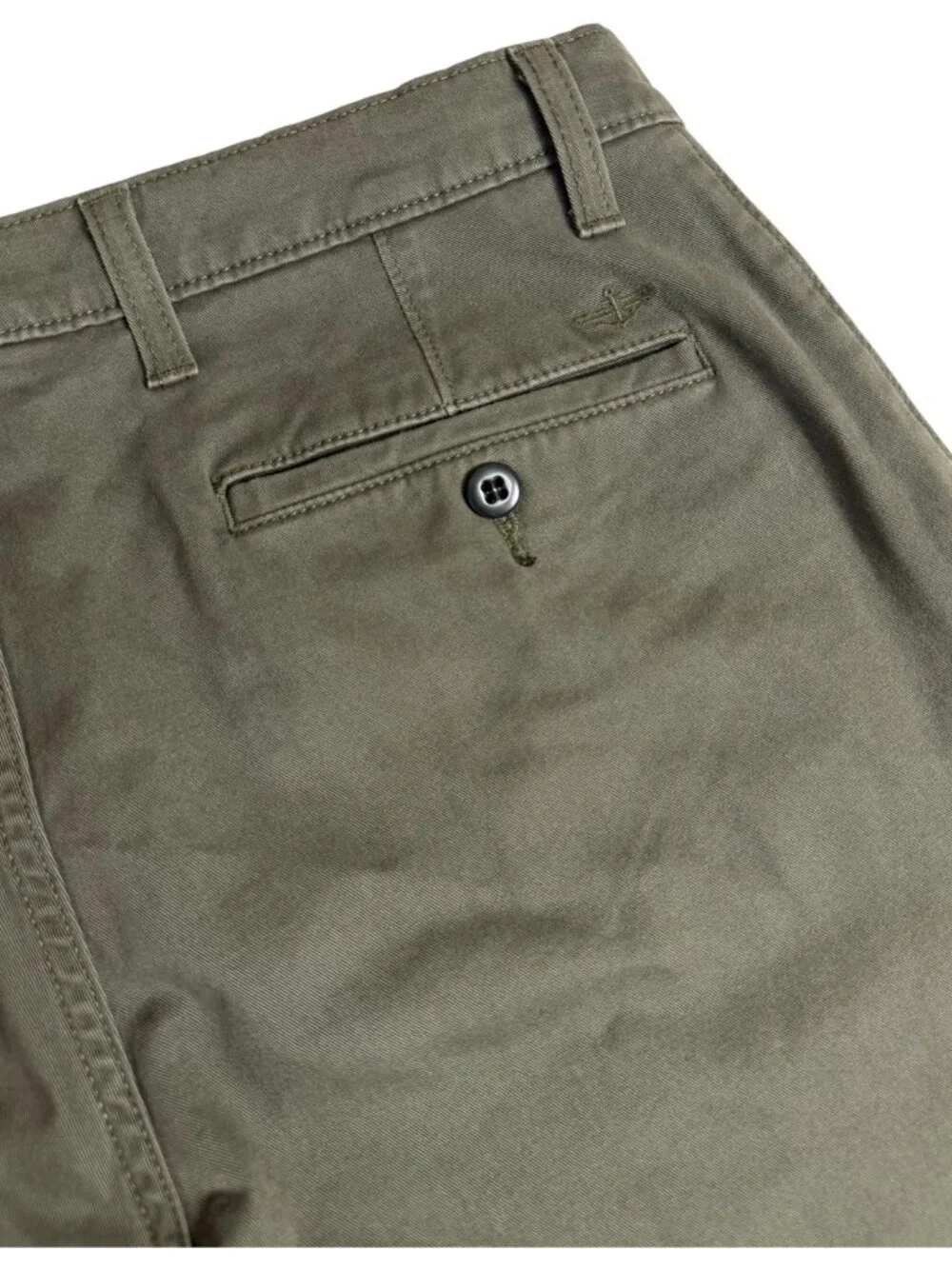 Dockers Straight Fit Olive Green Stretch Chino Pants 35x28.5